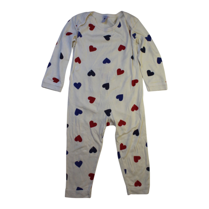 A Multicolour Onesies from Petit Bateau in size 3T for girl. (Front View)