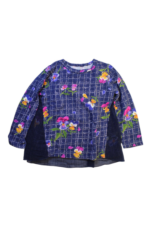 A Multicolour Long Sleeve Tops from Hakka in size 6T for girl. (Front View)