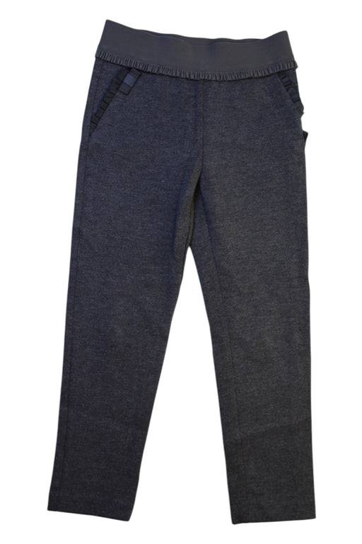 A Navy Casual Pants from Nicholas & Bears in size 6T for girl. (Front View)