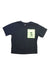 A Black Short Sleeve T Shirts from Converse in size 4T for boy. (Front View)