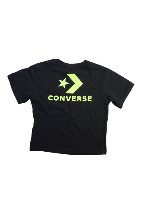 A Black Short Sleeve T Shirts from Converse in size 4T for boy. (Back View)