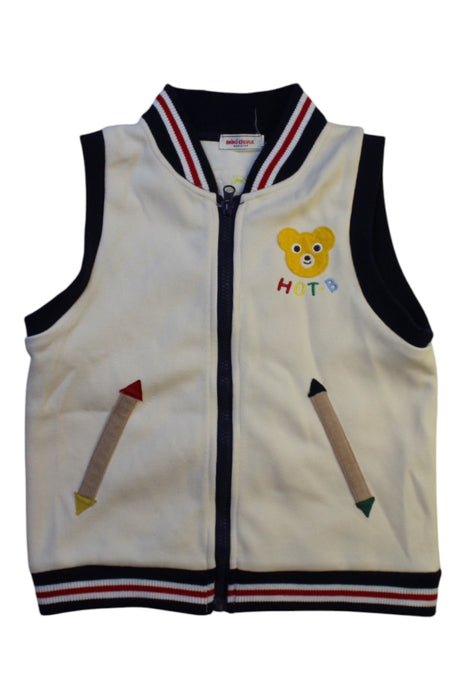 A Multicolour Outerwear Vests from Miki House in size 6T for neutral. (Front View)