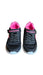 A Black Sneakers from Skechers in size 5T for girl. (Back View)