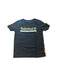 A Black Short Sleeve T Shirts from Timberland in size 3T for boy. (Front View)