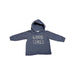 A Navy Hooded Sweatshirts from Fox & Finch in size 18-24M for neutral. (Front View)