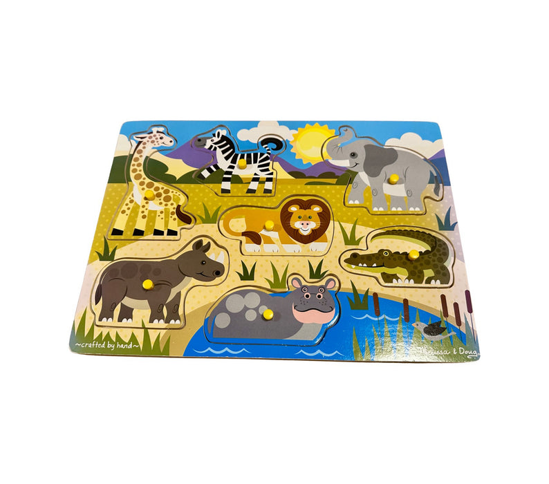 A Multicolour Board Games & Puzzles from Melissa & Doug in size O/S for neutral. (Back View)