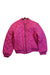 A Pink Puffer/Quilted Jackets from Polo Ralph Lauren in size 4T for girl. (Front View)