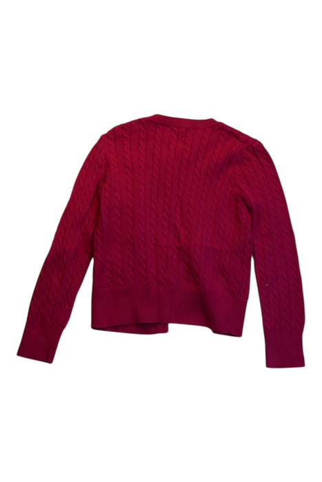 A Red Cardigans from Polo Ralph Lauren in size 3T for girl. (Back View)