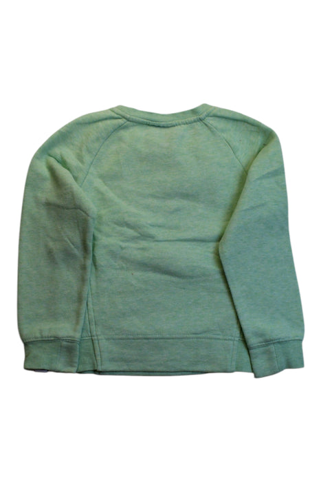 A Green Crewneck Sweatshirts from Nike in size 4T for girl. (Back View)