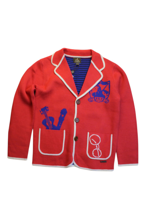 A Red Blazers from As Little As in size 7Y for neutral. (Front View)
