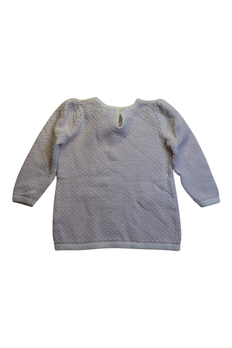 A Ivory Sweater Dresses from Janie & Jack in size 12-18M for girl. (Back View)