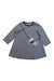 A Navy Long Sleeve Dresses from Familiar in size 12-18M for girl. (Front View)
