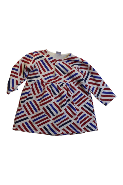 A Multicolour Long Sleeve Dresses from Petit Bateau in size 18-24M for girl. (Front View)