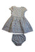 A Blue Dress Sets from Ralph Lauren in size 12-18M for girl. (Front View)