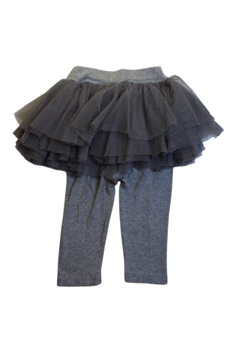 A Grey Leggings from Wanderlong in size 3T for girl. (Back View)