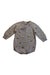A Grey Long Sleeve Bodysuits from Niny Mini in size 6-12M for girl. (Front View)