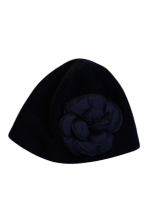A Black Winter Hats from Il Gufo in size 12-18M for girl. (Front View)