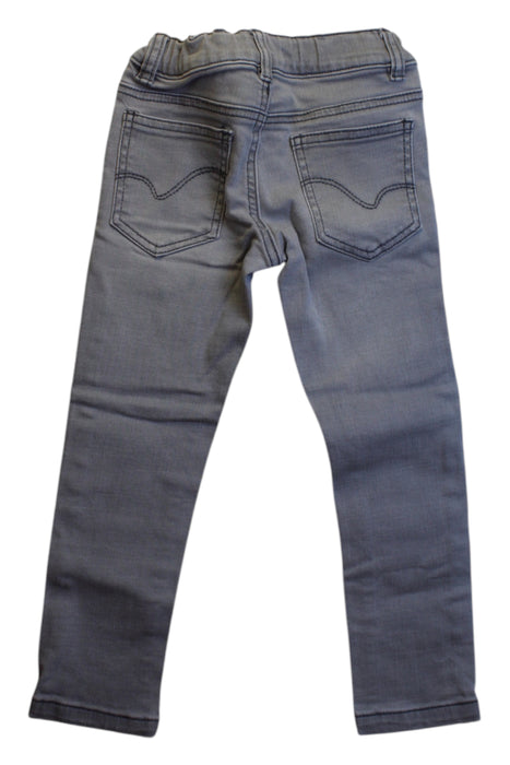 A Grey Jeans from Cyrillus in size 4T for boy. (Back View)
