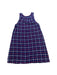 A Navy Overall Dresses from Ragmart in size 5T for girl. (Back View)