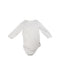 A White Long Sleeve Bodysuits from Tommy Hilfiger in size 3-6M for neutral. (Back View)
