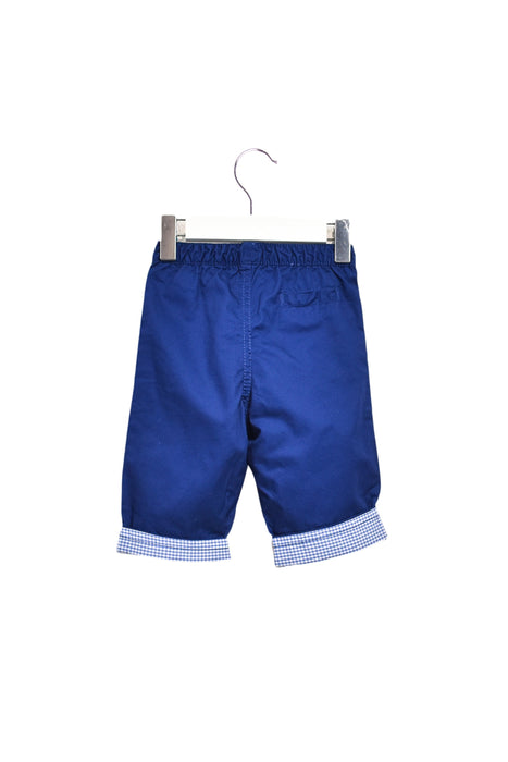 A Navy Casual Pants from Little Mercerie in size 3-6M for boy. (Back View)