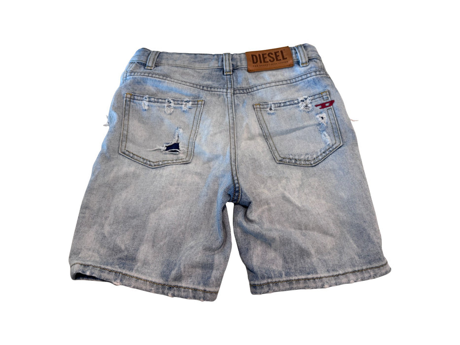 A Blue Shorts from Diesel in size 8Y for girl. (Back View)
