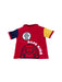 A Red Short Sleeve Polos from BAPE KIDS in size 2T for boy. (Back View)