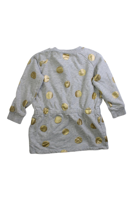 A Grey Sweater Dresses from Seed in size 12-18M for girl. (Back View)