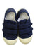 A Navy Sneakers from Jacadi in size 3T for boy. (Back View)