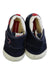 A Navy Booties from Miki House in size 18-24M for boy. (Back View)