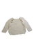 A Ivory Knit Sweaters from Nanos in size 3-6M for girl. (Front View)