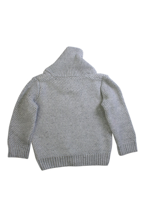 A Grey Knit Sweaters from Seed in size 12-18M for neutral. (Back View)