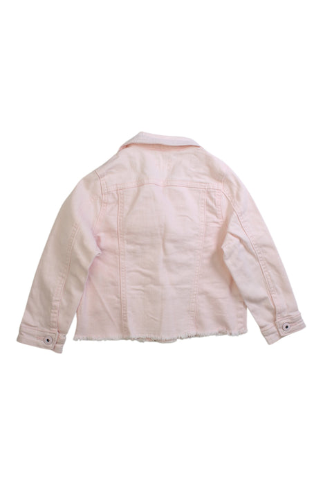 A Pink Lightweight Jackets from Seed in size 3T for girl. (Back View)