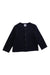 A Navy Cardigans from Petit Bateau in size 2T for girl. (Front View)