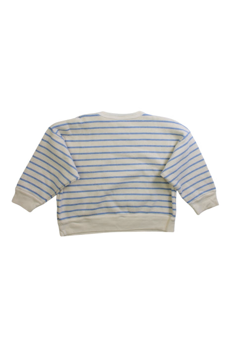 A White Crewneck Sweatshirts from Petit Bateau in size 12-18M for neutral. (Back View)