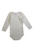 A Beige Long Sleeve Bodysuits from Petit Bateau in size 2T for neutral. (Front View)