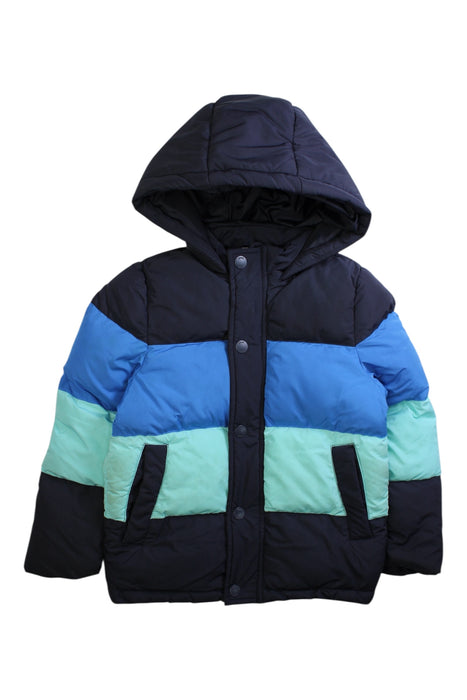 A Multicolour Puffer/Quilted Coats & Outerwear from Seed in size 3T for neutral. (Front View)