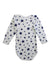 A White Long Sleeve Bodysuits from Petit Bateau in size 2T for neutral. (Back View)