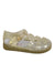 A Gold Sandals from Seed in size 18-24M for girl. (Front View)