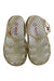 A Gold Sandals from Seed in size 18-24M for girl. (Back View)