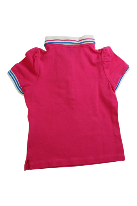 A Pink Short Sleeve Polos from Nicholas & Bears in size 2T for girl. (Back View)