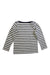 A Navy Long Sleeve T Shirts from Petit Bateau in size 4T for boy. (Back View)