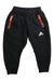 A Black Active Pants from Adidas in size 4T for boy. (Front View)