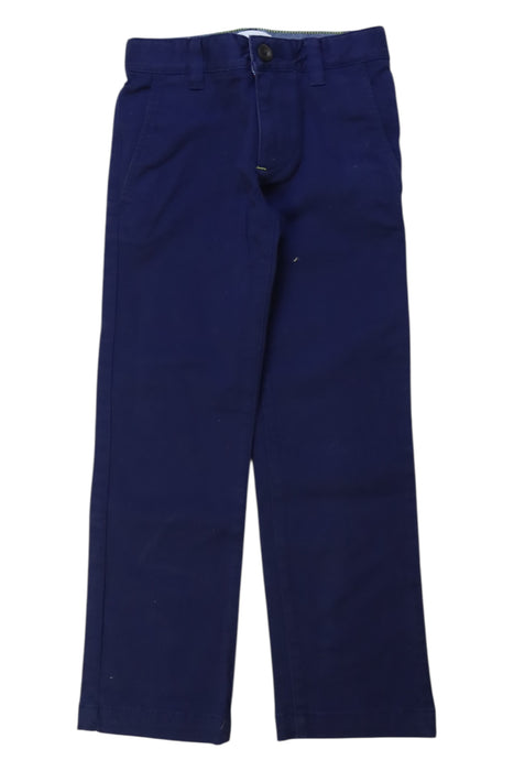 A Navy Casual Pants from Boden in size 5T for boy. (Front View)