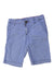 A Blue Shorts from Petit Bateau in size 4T for boy. (Front View)