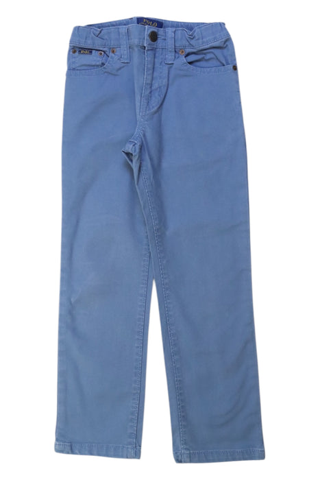 A Blue Casual Pants from Polo Ralph Lauren in size 4T for boy. (Front View)