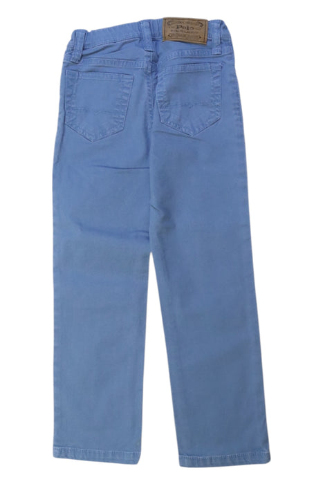 A Blue Casual Pants from Polo Ralph Lauren in size 4T for boy. (Back View)