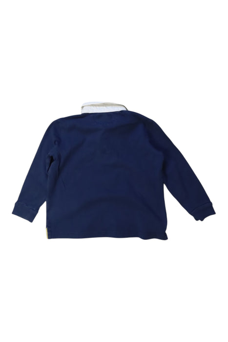 A Navy Long Sleeve Polos from Polo Ralph Lauren in size 2T for boy. (Back View)