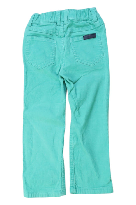 A Green Casual Pants from Jacadi in size 3T for boy. (Back View)
