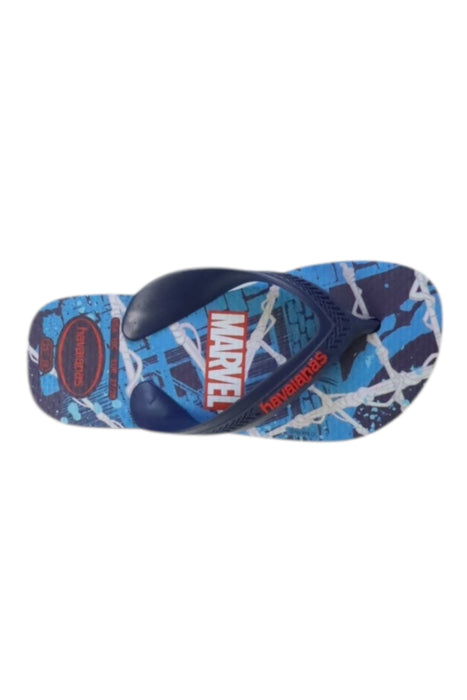A Multicolour Flip Flops from Havaianas in size 4T for boy. (Front View)